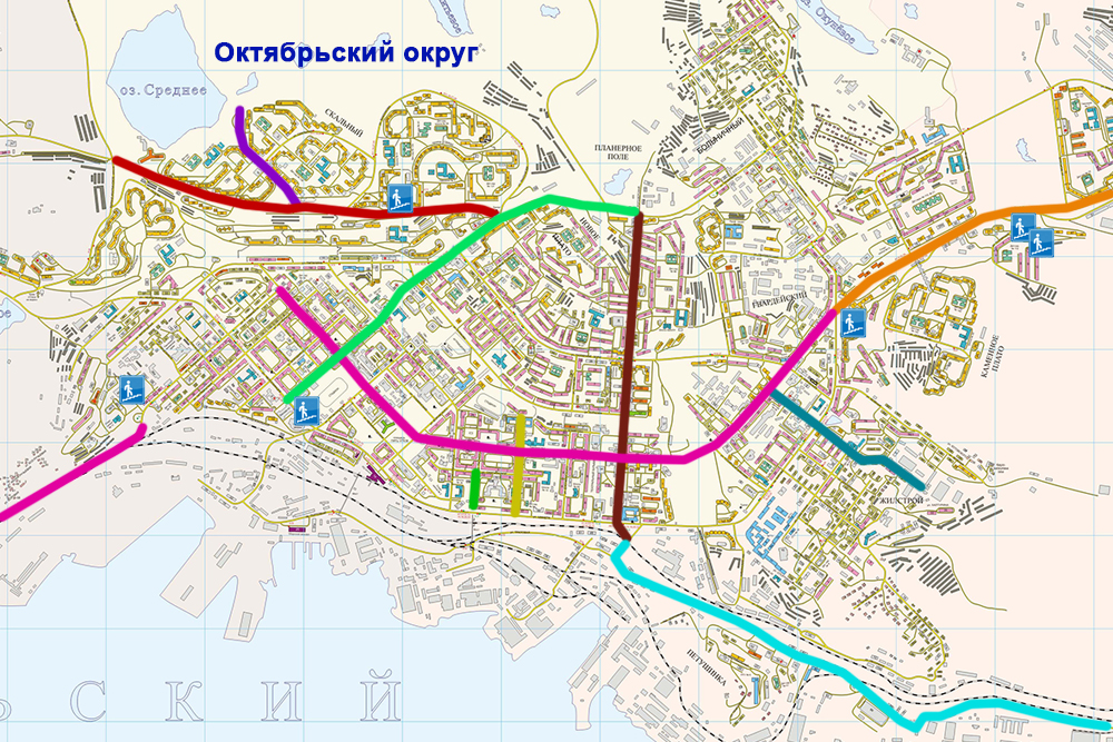 Дороги мурманской области карта