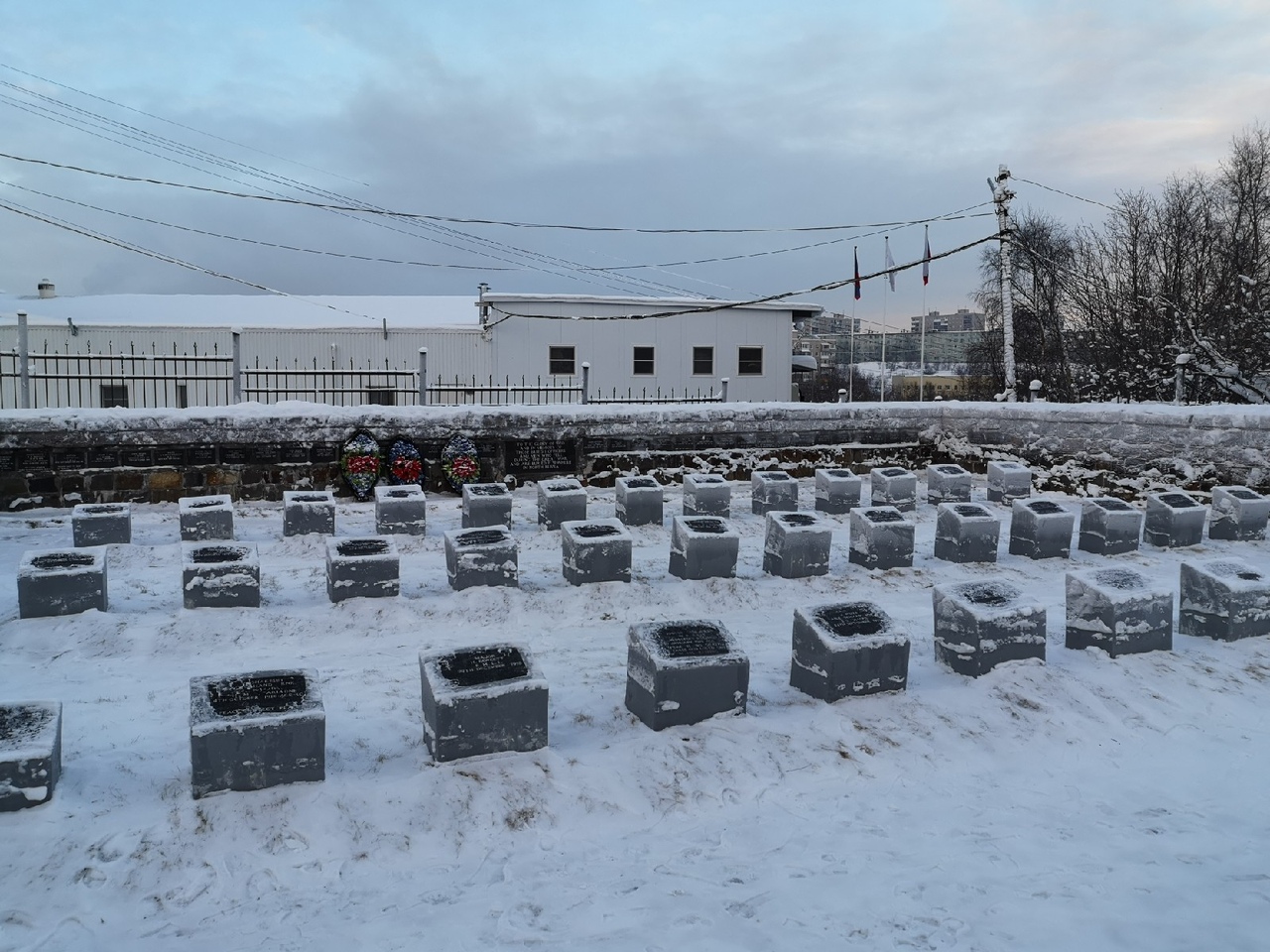 План городского кладбища мурманска